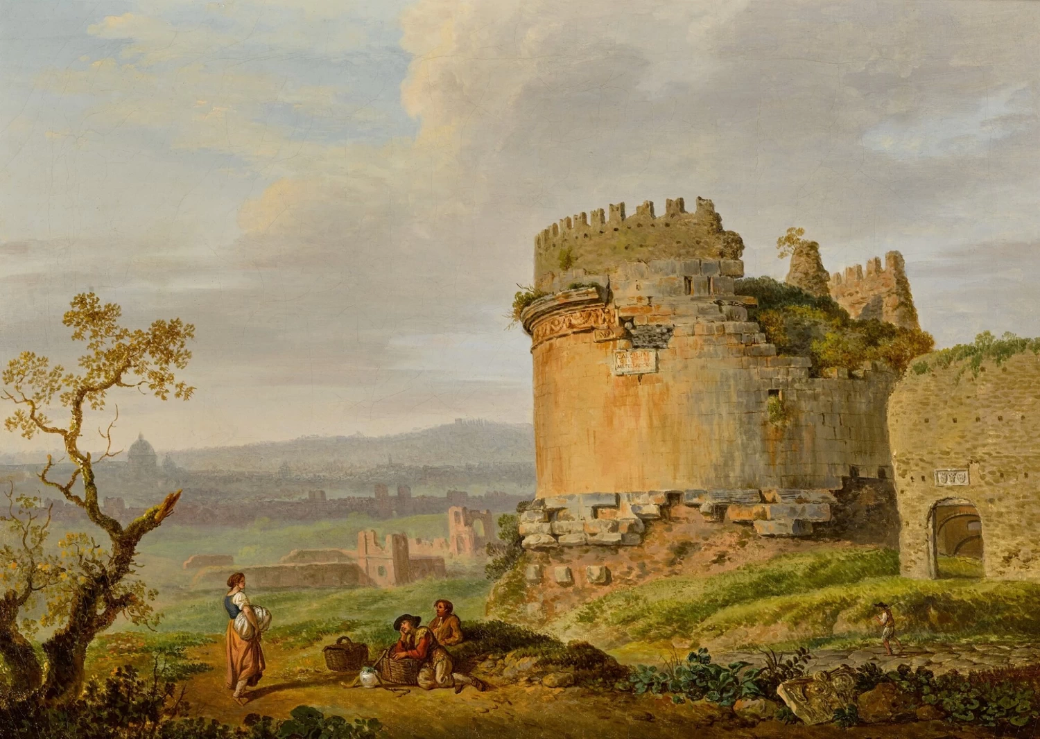 La Tomba di Cecilia Metella sulla via Appia